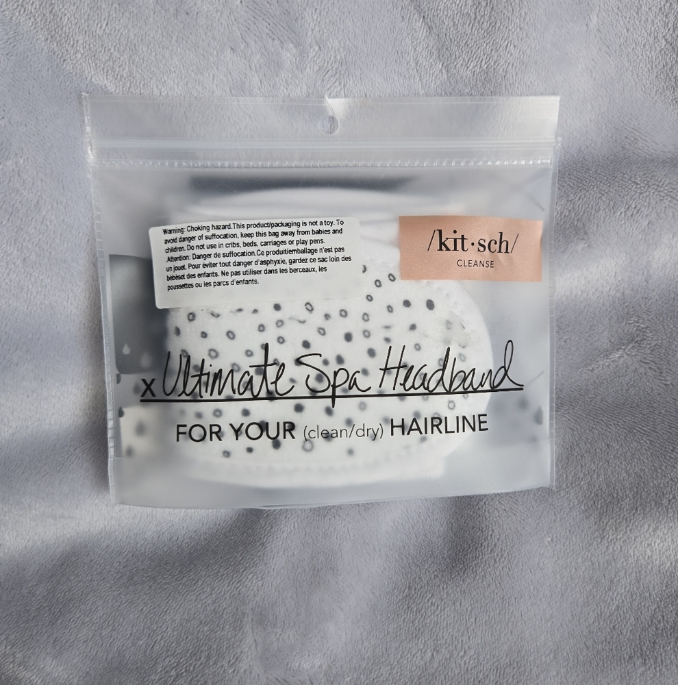 🟢 Kitsch Ultimate Spa Headband - White